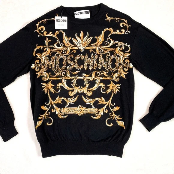 Moschino Sweater knitted Logo - Picture 7 of 9
